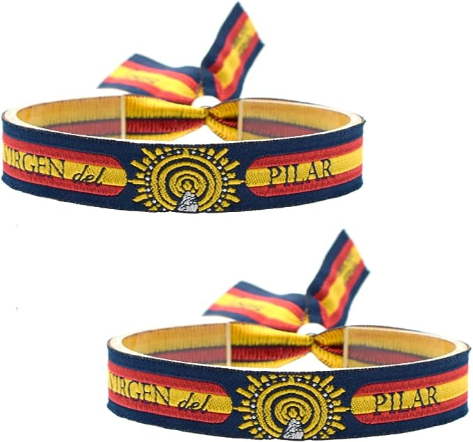 2 PULSERAS VIRGEN DEL PILAR