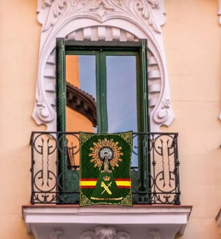 balconera virgen del pilar guardia civil